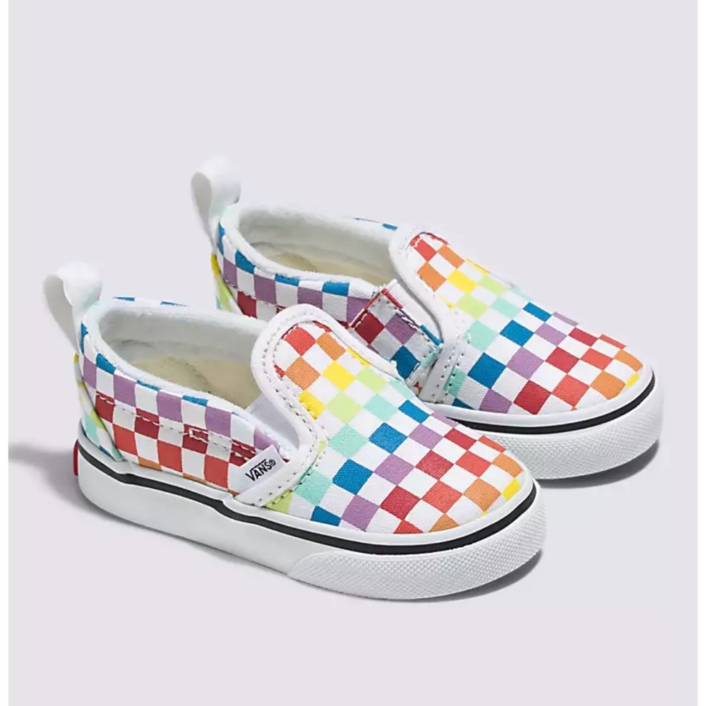 Toddler Slip-On V Checkerboard Shoe